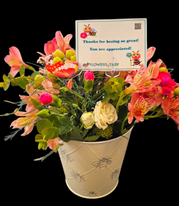 Designers Choice Flower Bucket